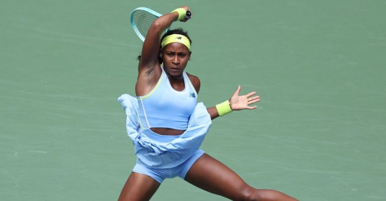 Coco Gauff (USA) at the US Open 2024 || 296017_0019